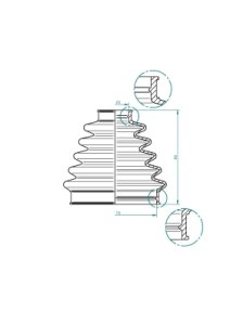 Osłona wersalna LÖBRO 190968 UNI