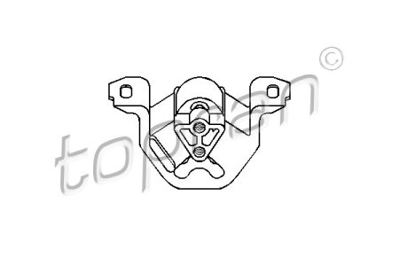 Poduszka silnika TOPRAN 201 368 0684126