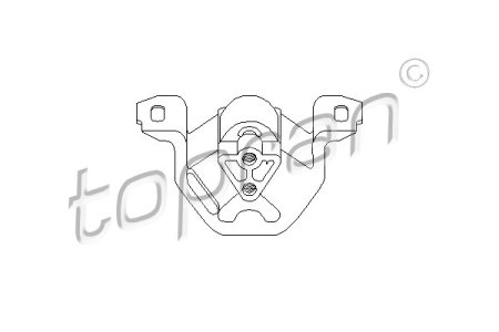 Poduszka silnika TOPRAN 201 400 0684669
