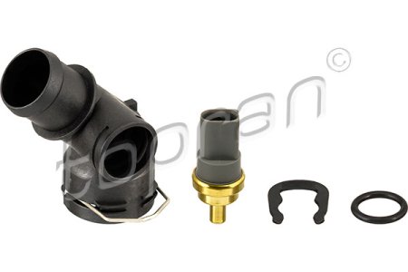 Króciec wody TOPRAN 111 236 1K0122291AD