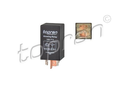 Przekaźnik świec żarowych TOPRAN 103 718 171911261E