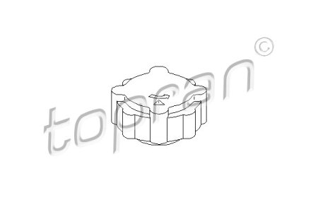 Korek chłodnicy TOPRAN 110 656 6U0121321A