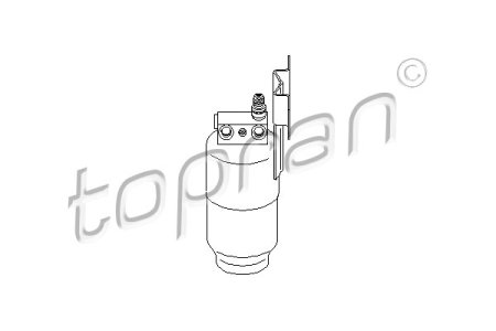 Osuszacz klimatyzacji TOPRAN 110 866 95VW19959AB
