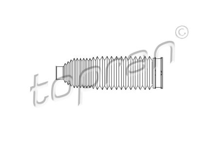 Osłona przekładni kierowniczej TOPRAN 110 966 8E0419831A