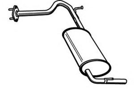 Tłumik końcowy IZAWIT 21.141A 5852149