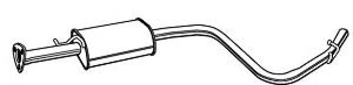 Tłumik końcowy IZAWIT 22.062A 96591511