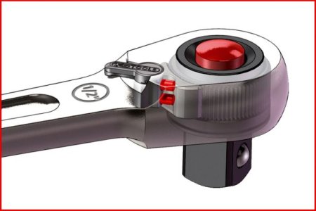 GRZECHOTKA 1/2 72 ZĘBY KS TOOLS 920 1290