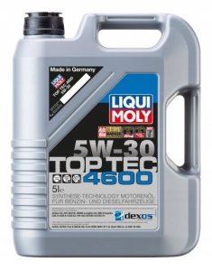 Olej silnikowy Liqui Moly 2316 Top Tec 4600 5W30 5L