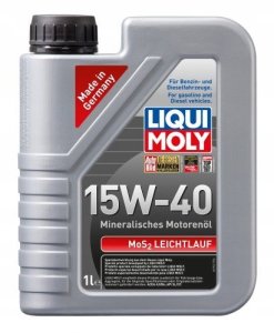 OLEJ 15W-40 MOS2 LIQUI MOLY 2570  LEICHTLAUF SUPER 1L