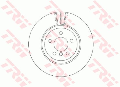 Tarcza hamulcowa TRW DF6610S 34216775289