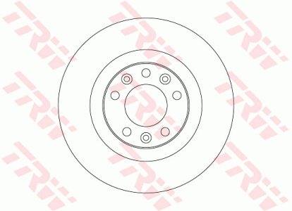 Tarcza hamulcowa TRW DF6667 1609583080