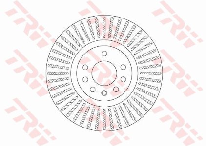 Tarcza hamulcowa TRW DF6677S 569017