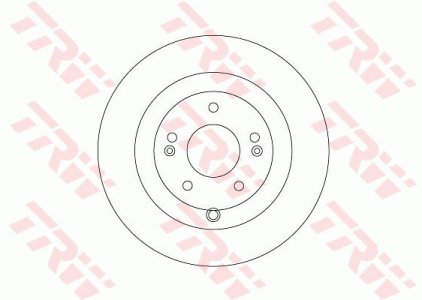 Tarcza hamulcowa TRW DF6690 584112B000