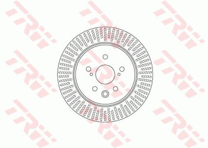 Tarcza hamulcowa TRW DF6691 4243130310