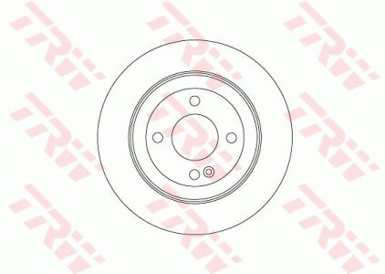 Tarcza hamulcowa TRW DF7928 584110U300