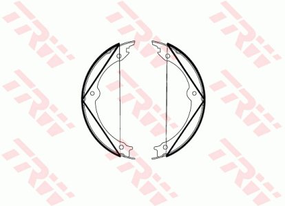 Szczęki hamulcowe TRW GS8816 