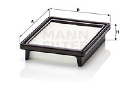 Filtr powietrza MANN-FILTER C20017 
