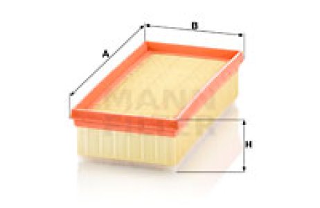 Filtr powietrza MANN-FILTER C24120 