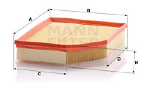 Filtr powietrza MANN-FILTER C29021 