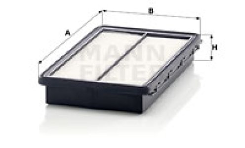 Filtr powietrza MANN-FILTER C30027 