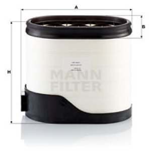 Filtr powietrza MANN-FILTER CP38001 