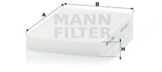 Filtr kabinowy MANN-FILTER CU2945 