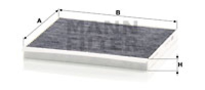 Filtr kabinowy MANN-FILTER CUK24013 