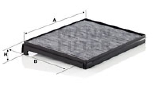 Filtr kabinowy MANN-FILTER CUK33001 DAF TRUCKS XF XF106