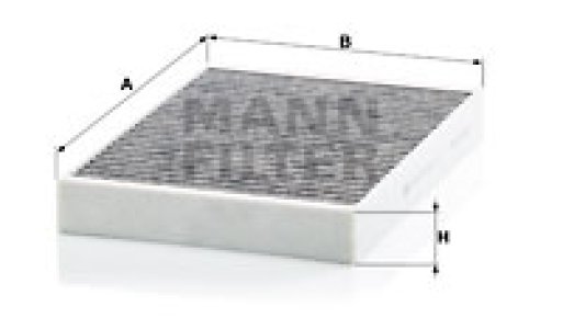 Filtr kabinowy MANN-FILTER CUK34003 
