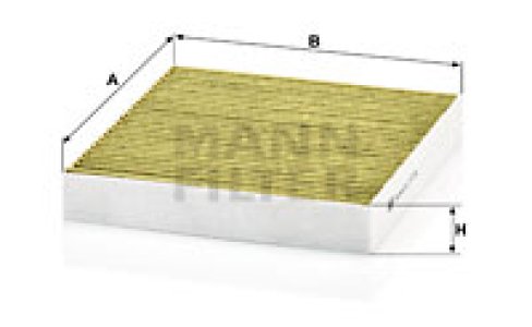 Filtr kabinowy MANN-FILTER FP2141 