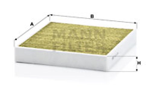 Filtr kabinowy MANN-FILTER FP26010 CUK26010