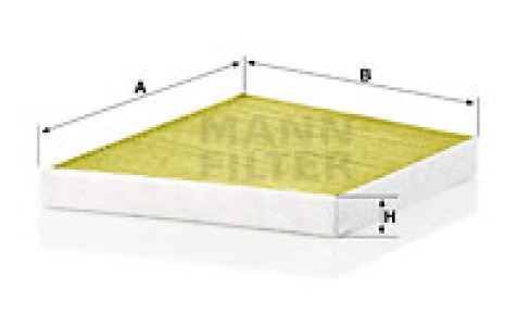Filtr kabinowy MANN-FILTER FP3172/1 CUK31721