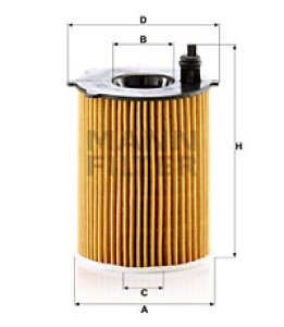 Filtr oleju MANN-FILTER HU7033Z 