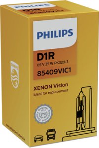 ŻARÓWKA XENON D1R 35W 85V VISION PHILIPS 85409VIC1 D1R