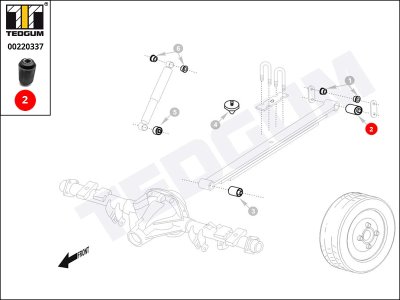 Tuleja resoru TEDGUM 00220337 6054238