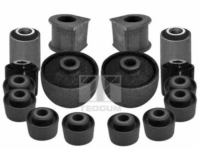 Zestaw silentbloków tylnego zawieszenia TEDGUM 00227714 6829046