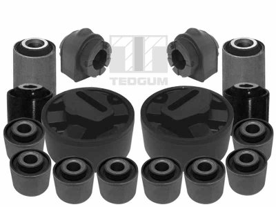 Zestaw silentbloków tylnego zawieszenia TEDGUM 00227746 1566810
