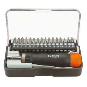 Końcówki wkrętakowe precyzyjne NEO Tools 04 228  z uchwytem