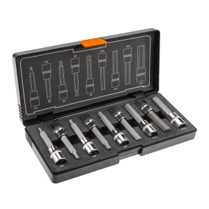 Końcówki sześciokątne na nasadce 100 mm