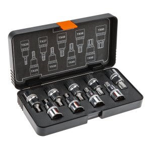 Końcówki Torx na nasadce 55 mm
