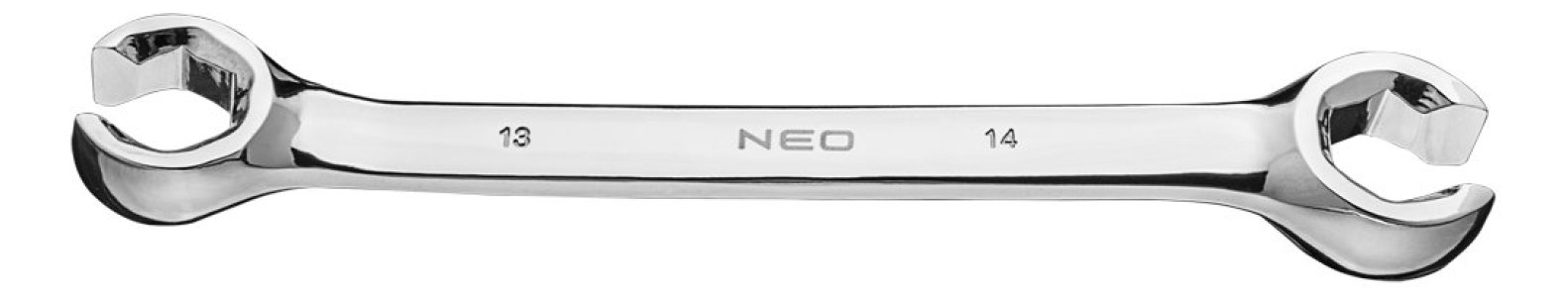 Klucz oczkowy półotwarty 13 x 14 mm