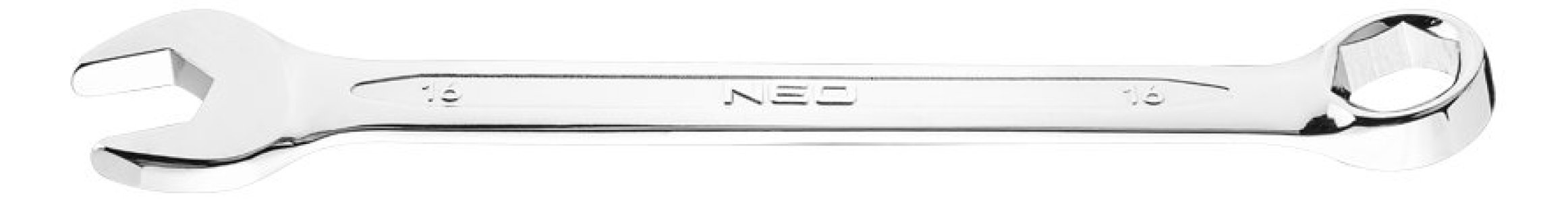 KLUCZ PŁASKO-OCZKOWY HEX/V 16 X 200 MM NEO Tools 09 416 