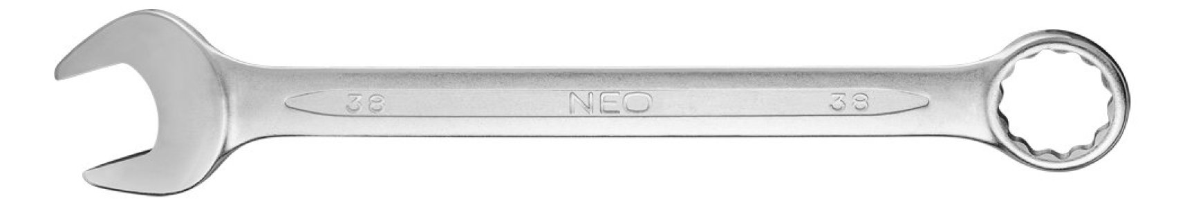 Klucz płasko-oczkowy 38 x 430 mm