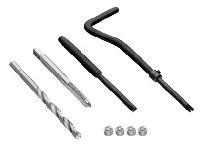 Zestaw do naprawy gwintów M6 NEO Tools 11 901  komplet zawiera: reperaturki gwintu