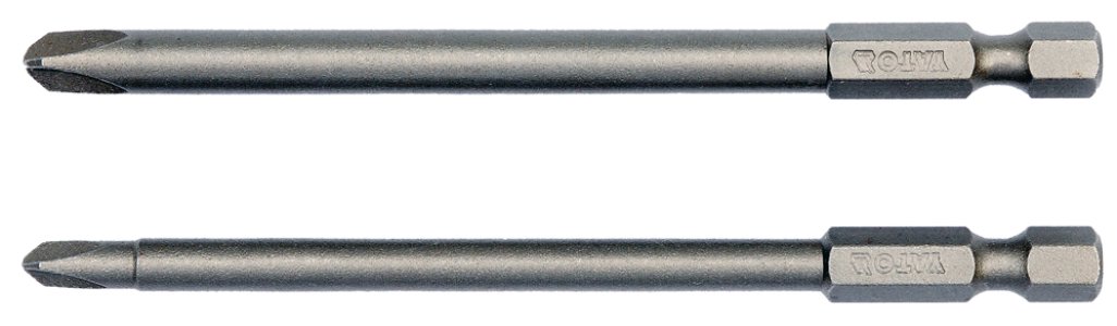 BIT DLUGI TRI-WING NR.2X100MM + NR.4X100MM SZT YATO