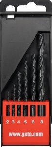 ZESTAW WIERTEL DO METALU HSS 6SZT.2-8MM SZT YATO