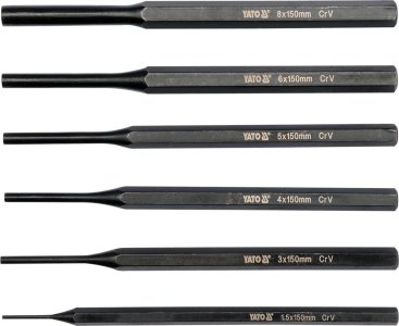 ZESTAW WYBIJAKOW 6CZ. SZT YATO YT 47121 