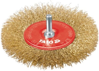 SZCZOTKA TARCZ.Z TRZP.100MM DRUT MOSIEZ. SZT YATO