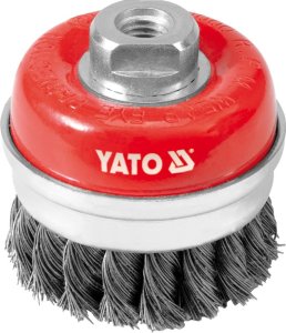 SZCZOTKA CZOL.Z GWIN.SR.75MM DRUT INOX SZT YATO