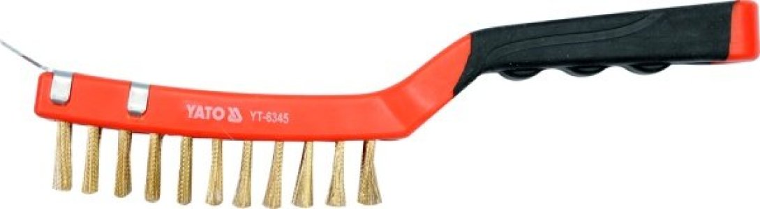 SZCZOTKA DRUC.PLAS.RACZ.4RZ.290MM MOS.SK SZT YATO